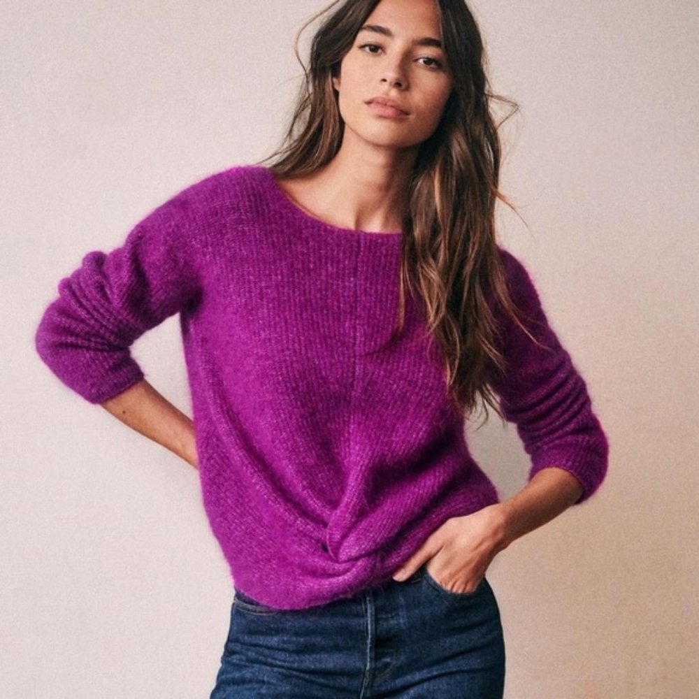 Sezane Zebulon sweater NWT luxurious feel